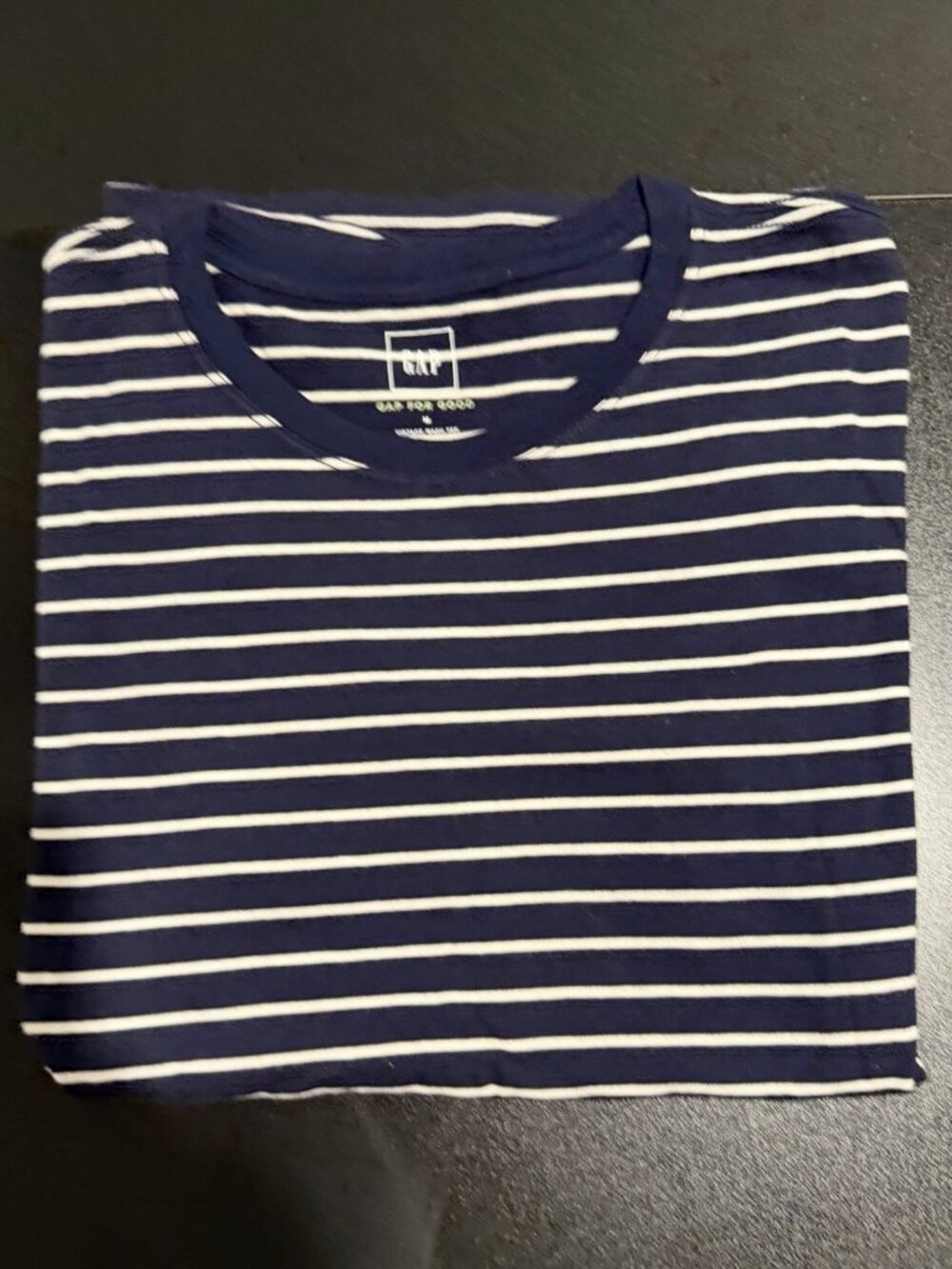 Gap Woman's Striped T Shirt Sz M